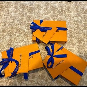 5.5X4.1 LOUIS VUITTON- 3 Gift Boxes